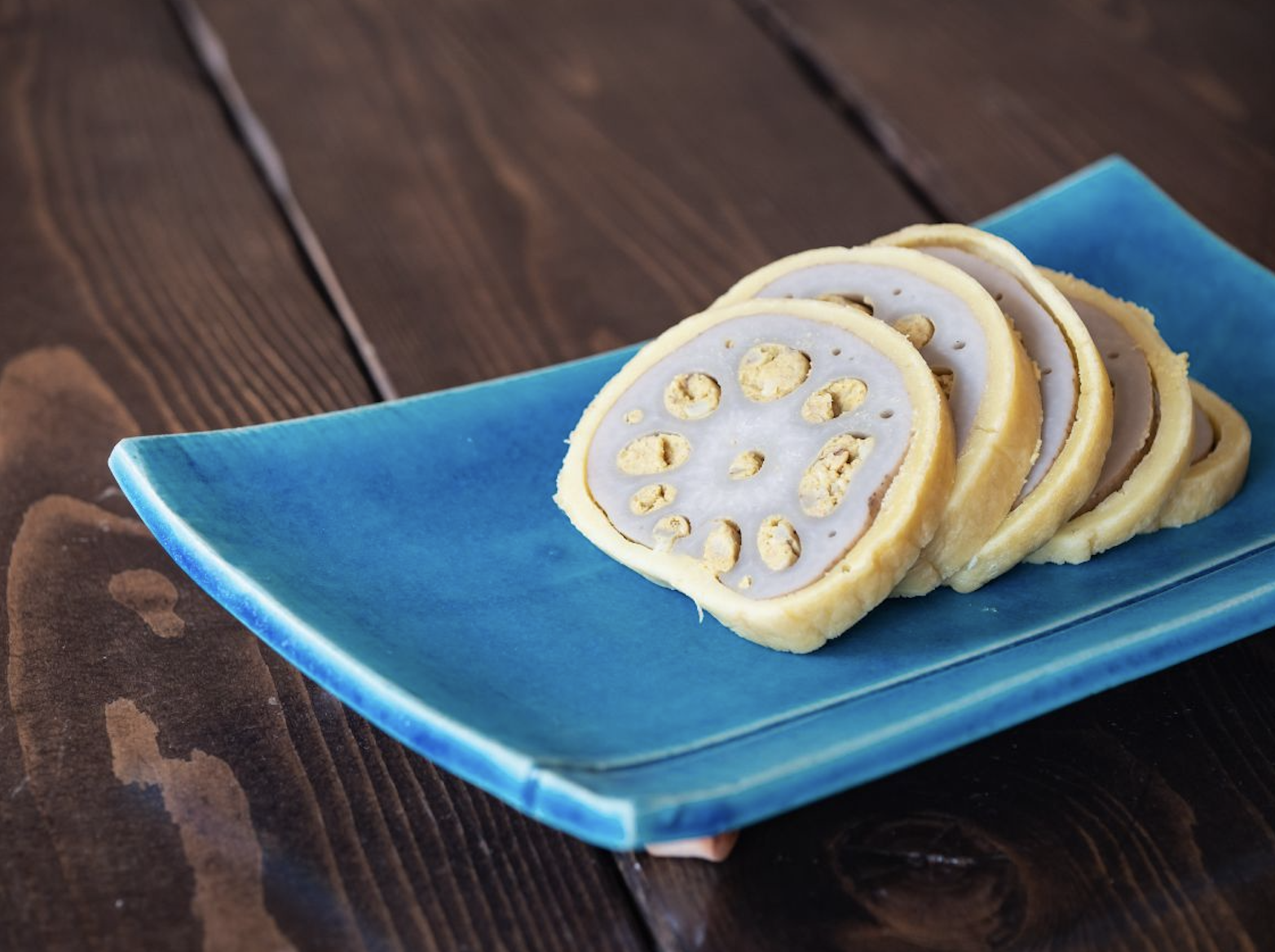 Karashi Renkon | Lotus Root with Mustard Filling
