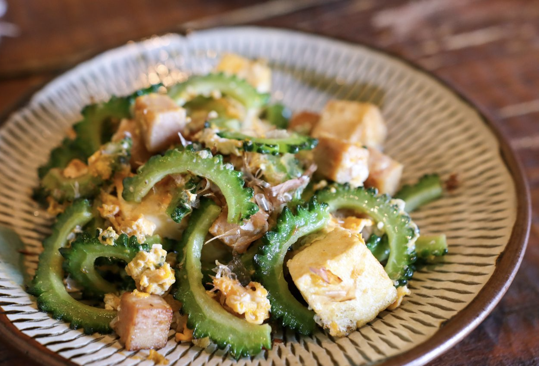 Goya Champuru | Okinawan Stir-Fry with Bitter Melon and Tofu 🥢 Tokyo ...
